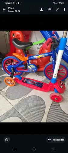 Bicicleta + patinete
