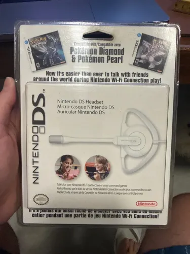 Nintendo DS Headset Lacrado