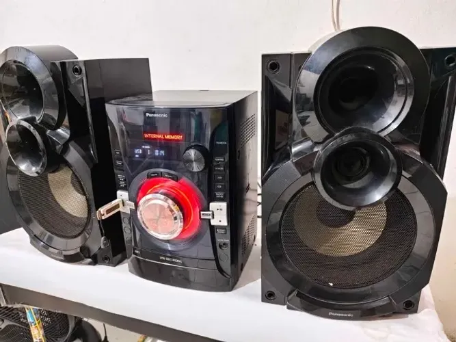 Mini System/Aparelho de Som Panasonic 250W 3 em 1