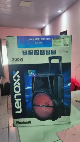 CAIXA DE SOM AMPLIFICADA LENOXX CA340