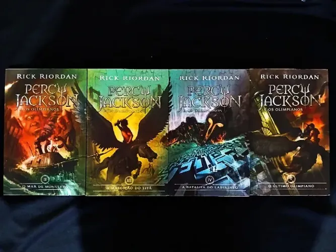 Kit - 4 vol - Percy Jackson e os Olimpianos - Rick Riordan