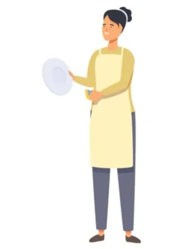 Auxiliar de cozinha E limpeza