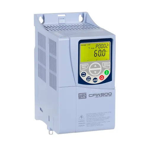 Inversor de Frequência WEG CFW500B10POB2DB20G2 LACRADO 