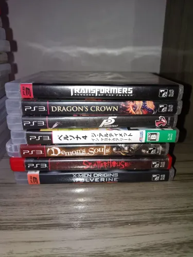 Jogos PS3 raros lote