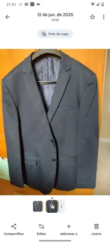 Blazer novo Mr.Kitsch marinho tamanho 56
