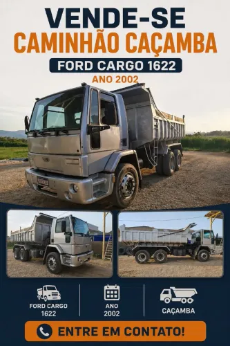 Ford cargo caçamba 1622