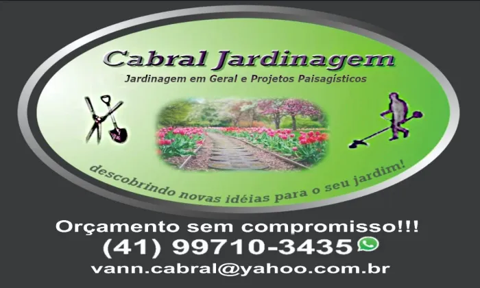 Jardineiro, jardinagem em geral, paisagismo