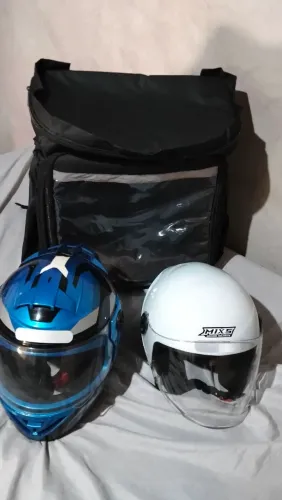 Bag e 2 Capacetes 