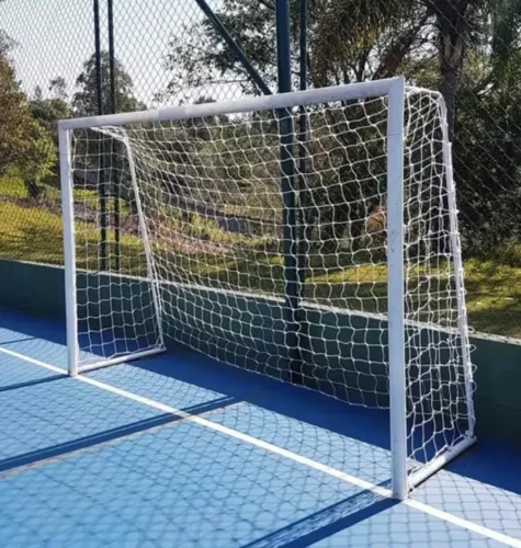 Par de rede para gol