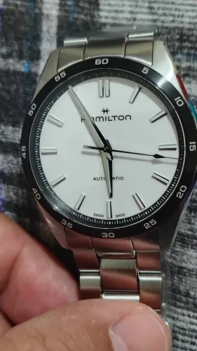 Relógio Hamilton jazzmaster performer automatico