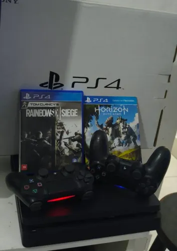 Playstation 4 slim 1tb completo