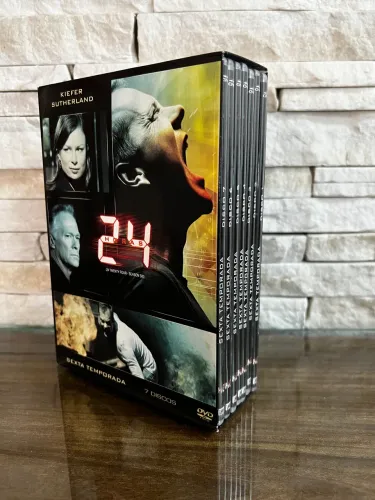 Coleção completa 24 Horas - 1o. A 8o. Temporada