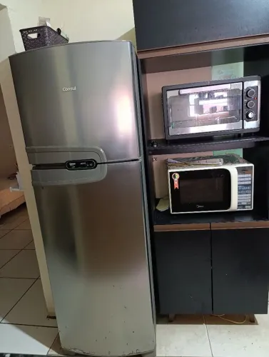 GELADEIRA INOX CONSUL 340L
