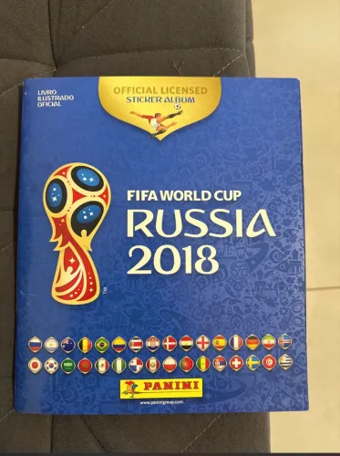 Álbum copa do mundo 2018 completo