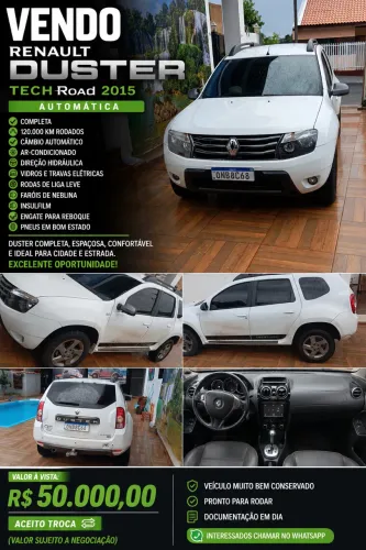 Renault Duster Dynamique 2.0 Hi-flex 16V Aut. 2015