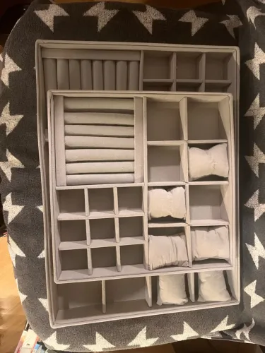 Kit 2 organizador Porta Joia - tam G e M