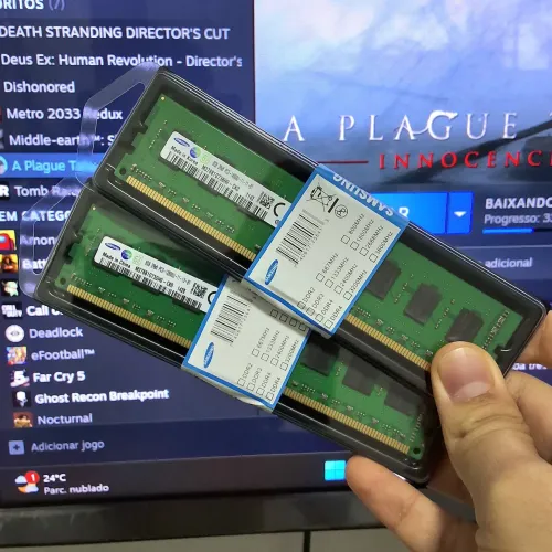 16GB MEMÓRIA RAM DDR3 para PC DESKTOP