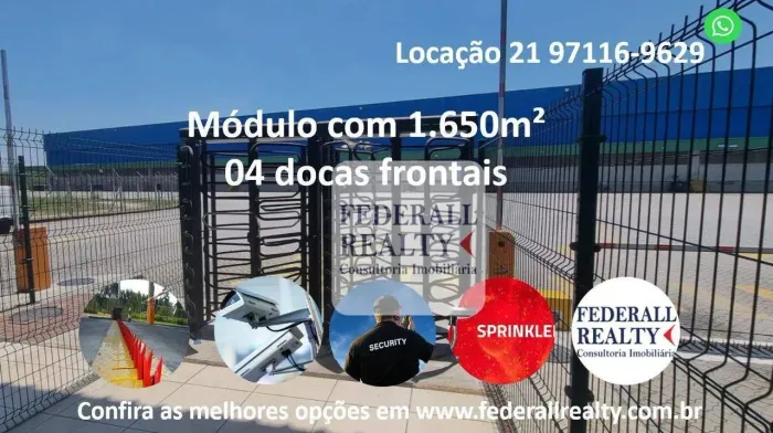 Aluguel galpão logístico em Juiz de Fora, Minas Gerais