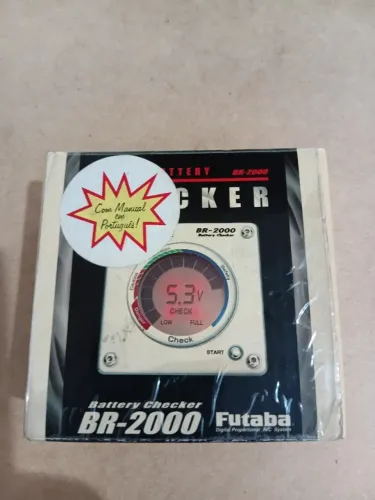 Verificador de bateria futaba br2000