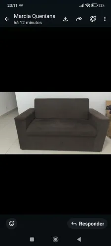 Sofá dois lugares