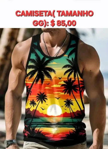 CAMISETA MASCULINO