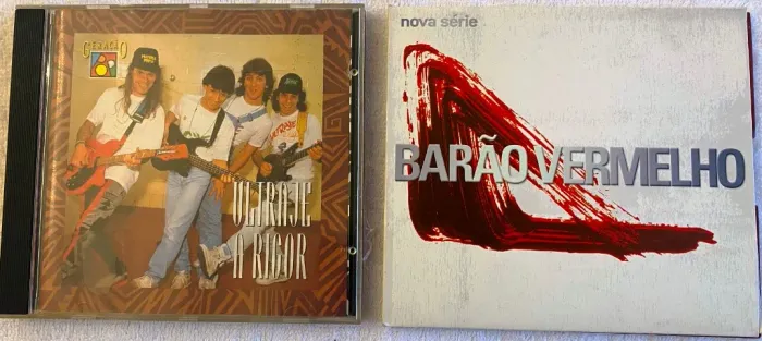 CDs Barão Vermelho e Ultraje a Rigo