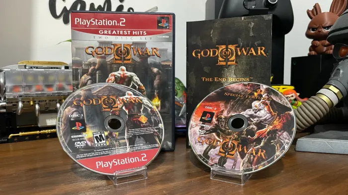 God of War 2 Two Disc Set PlayStation 2 Original 