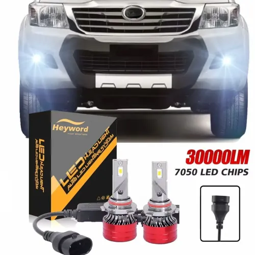 Lâmpadas LED H11 30. 000LM para Farol de Milhas Carro