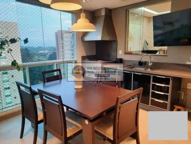 Apartamento Venda Premium Tamboré 156m², 3 Suítes 3 vagas
