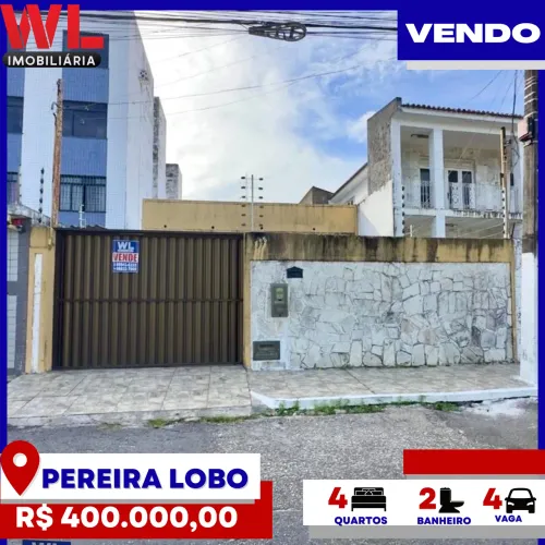 Vendo - Casa no Pereira Lobo