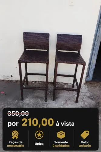 Banqueta quadrada