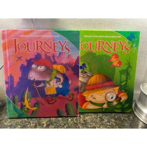 Coleção de livros infantis em inglês - Journeys Houghton Mifflin Harcourt