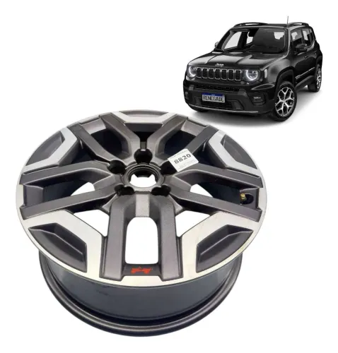 Roda Avulsa Aro 17 Jeep Renegade Trailhawk T270 4X4 Preto