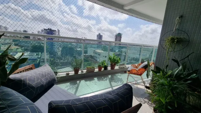 **Ed Mares do Sul: Amplo Apartamento no Marco 184m² 3 Suítes 2 Vg