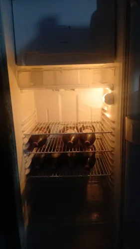 Geladeira gelo seco
