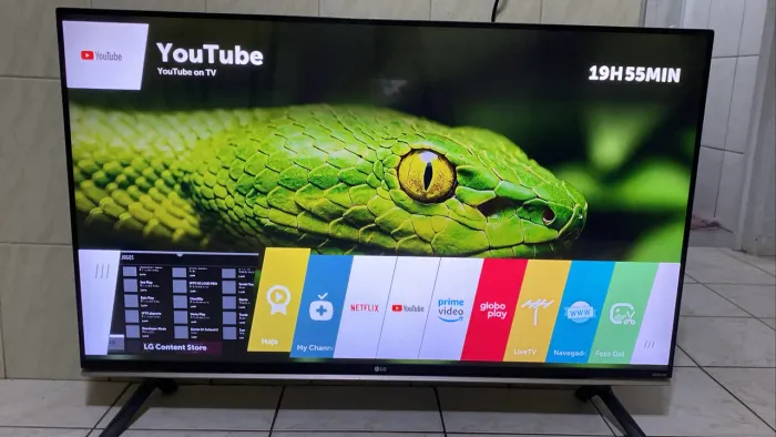 Tv smart 4k LG webos 50 polegadas