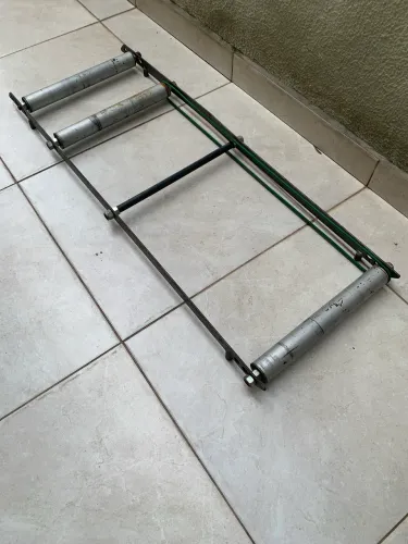 Rolo treino triplo Bike BMX Ciclismo com regulagem