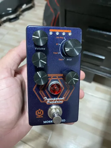 PEDAL DE DRIVES MOSKY ÁUDIO EXCELENTE! 