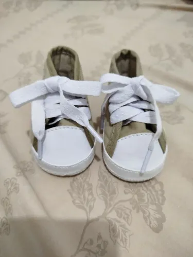 Sapatinho para bebê masculino tamanho 14