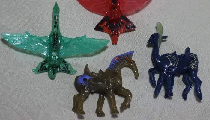 Lote 3 Bonecos Avatar (Banshee Verde, Direhorse e Hexápodo) - McDonald's