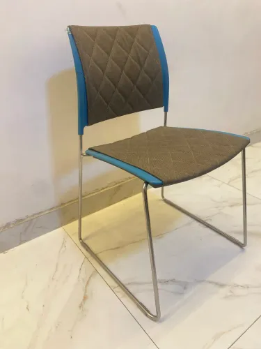 Cadeiras Cavaletti est azul corporativa -valor de unidade
