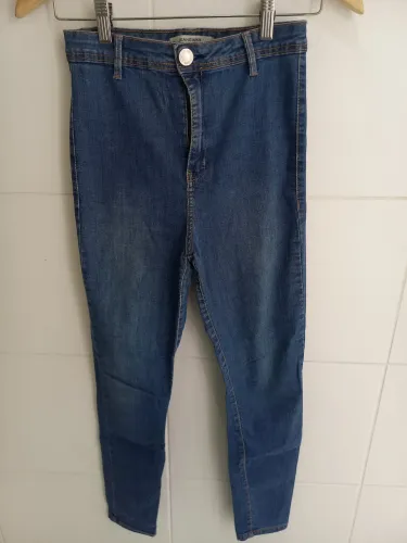 Calça cintura alta