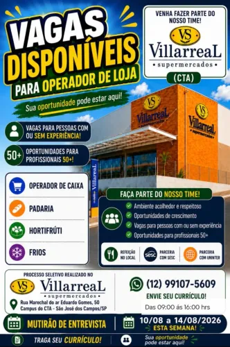 Vagas de emprego CTA