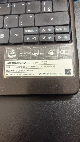 Mini notebook acer 