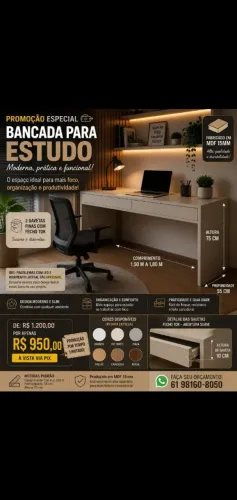 Bancada moderna!