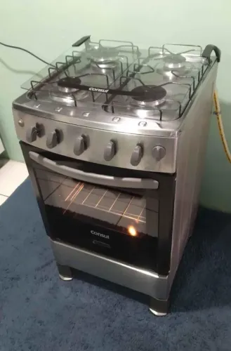 Fogão inox consul