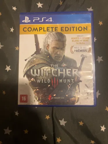 CD do the witcher 3 para PS4/PS5