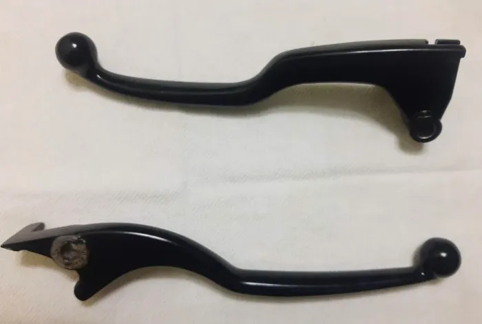 Par Manetes (Embreagem e Freio) Kawasaki Ninja 250/300/400 - Originais - Ótimo Estado