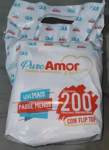 Toalha Umedecida Premium Puro Amor