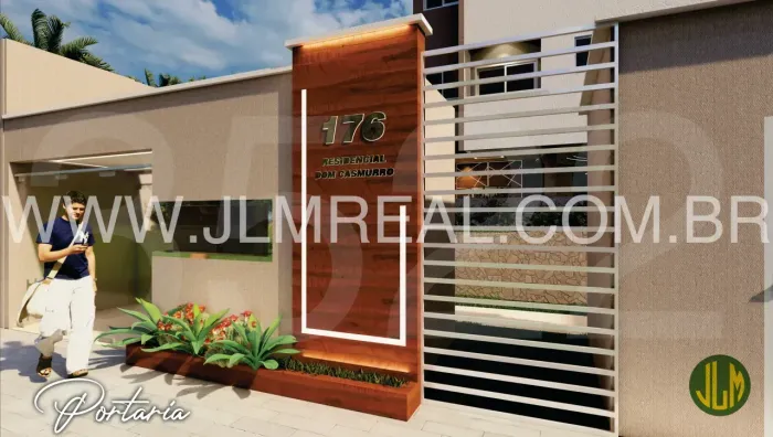 RESIDENCIAL DOM CASMURRO, BAIRRO DAMAS, NASCENTE, 57m², 3 QUARTOS, 2 VAGAS